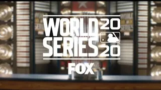 Fox Sports - 2020 MLB World Series Game 1 Intro with Pregame Show