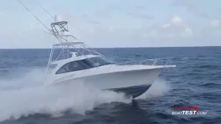 Hatteras 45 Express Test 2016- By BoatTest.com