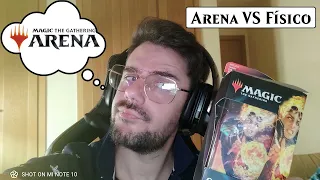 MAGIC: The Gathering Arena. Digital (Arena) VS Cartón Físico, Que es mejor??