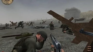 Medal of Honor: Allied Assault (Omaha Beach) Gameplay