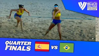 Fernandez Steiner/Soria vs. Hege/Victoria - Quarter Finals Highlights Saquarema 2024 #BeachProTour