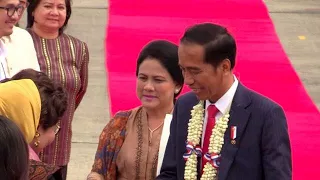 Indonesia’s Widodo arrives in PH for 31st Asean Summit