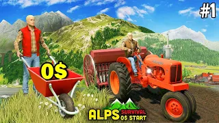 Survival in ALPS! 🚜Start from 0$ 👉 #1