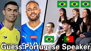 4 Brazilian & Portuguese Guess Portuguese Speaker's Nationality by Listening!!(Is it Same Language?)