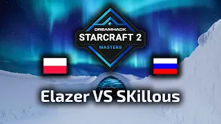 Elazer VS SKillous - ZvP - DreamHack Masters Winter 2021 Group Stage - polski cast