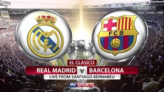 La Liga 25 10 2014 Real Madrid vs Barcelona - HD - Full Match - 1ST - English Commentary 2