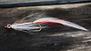 Minnow streamer fly tying instructions by Ruben Martin Bummble puppy adaptation (Theodore Gordon)