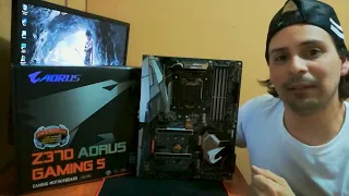 Z370 Gigabyte Aorus Gaming 5 8th UNBOXING