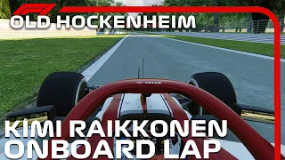 F1 2020 Old Hockenheimring | Kimi Raikkonen Onboard | Assetto Corsa