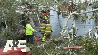 Live Rescue: Tree Falls and Smashes Into House (Season 3) | A&E