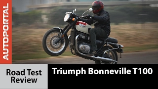 Triumph Bonneville T100 - Test Ride Review - Autoportal
