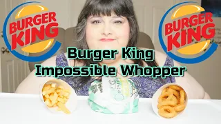Burger King Impossible Whopper Vegetarian Mukbang