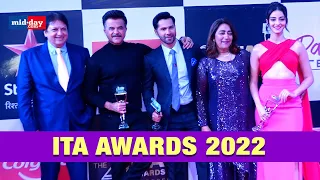 ITA Awards 2022| Ananya Panday, Anil Kapoor, Varun Dhawan, Raveena Tandon Walk The Red Carpet