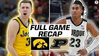 Iowa PULLS AWAY Late Against Purdue To Win Big Ten Tournament Title [HIGHLIGHTS] I CBS Sports HQ