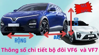 Vinfast công bố chi tiết xe VF6 và VF 7, thời điểm nhận cọc tới rất gần