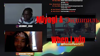 Rapper REACTS to Miyagi & Эндшпиль - When I Win| Russian Rap REACTION