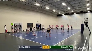 Tejas 11 Red vs. KYSA 11U (2023.02.26)