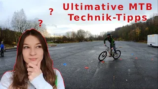 Hier kann JEDER etwas lernen! // Mountainbike-Kurs // Fahrtechnik like a pro