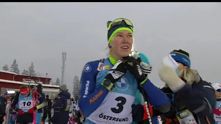 Oestersund Women's Pursuit | 2021-22 Biathlon World Cup