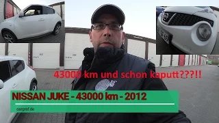 Nissan Juke - EZ 2012 - 43000 km - Gebrauchtwagencheck - Probleme - Probefahrt