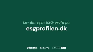 ESG-profilen // Lederne x Deloitte x Danske Bank