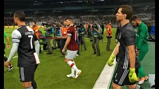 PES 2019 | Juventus vs Milan | Match Gameplay PC