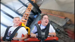 Unfassbar verrückter Spinning Coaster! | Tornado | Bakken | POV Onride | German Coaster Fan
