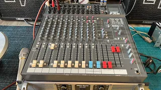 Mixer bãi soundcraft spirit FX8 có effects số lexicon tích hợp cho lời ca rất hay