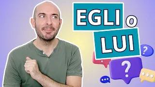 EGLI and LUI in Italia | How the Italian language changes in time