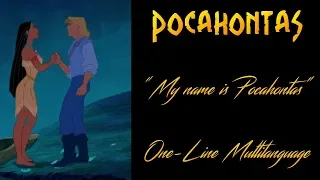 Pocahontas : « My name is Pocahontas » - One-Line Multilanguage [HD]