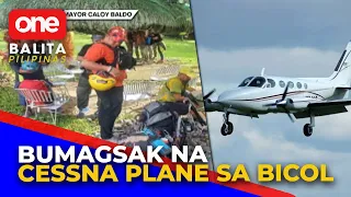 Wreckage ng bumagsak na eroplano sa Albay, kinumpirma na ng CAAP