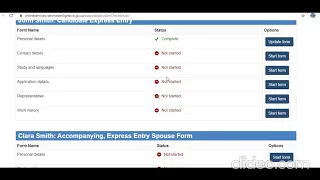 Create your Express Entry Profile with Your Spouse and Dependents information step by step in 2020
