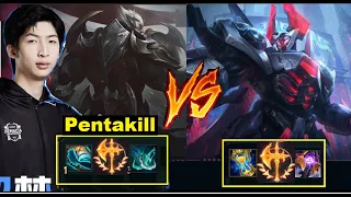 Kinh Dị Khi Xiao Chao Meng Cầm Darius 1 Cân 5 Pentakill Siêu Mãn Nhãn/DariusLol