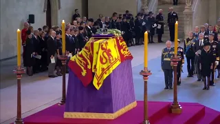 Queen lying in state - Psalm 139