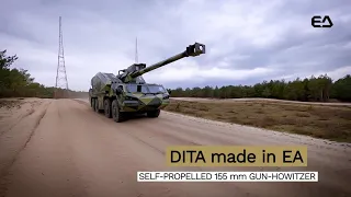 EA 155 mm SPGH DITA - MRSI 3 rounds