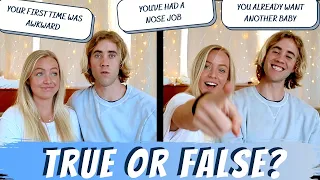 TRUE OR FALSE | Answering JUICY questions about us! | The Beeston Fam