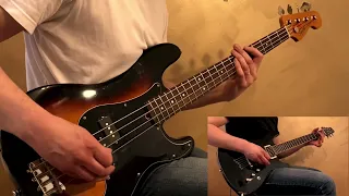 Nirvana - Lounge Act (bass & guitar cover)