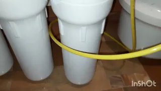 Конденсат на фильтре воды обратного осмоса