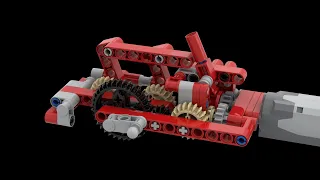 A Useless Machine Mechanism in Lego Technic