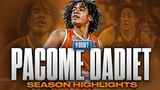Pacome Dadiet Season Highlights | Offense & Defense | 2024 NBA Draft