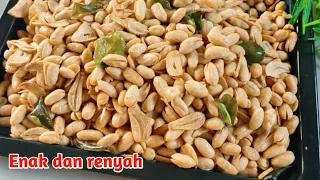 CARA MUDAH BIKIN KACANG BAWANG RENYAH DAN GURIH BANGET