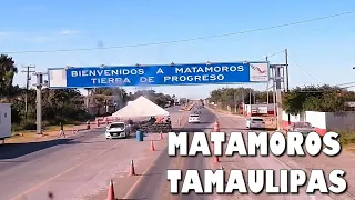 Llegando a Matamoros, Tamaulipas a bordo de Transpais vista