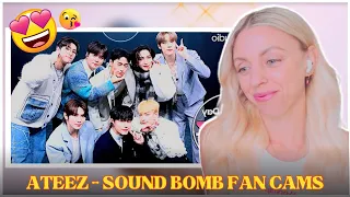 ATEEZ: Sound BOMB 360˚(Dreamy Day) FAN CAMS OF ALL MEMBERS - REACTION!