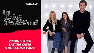 La Boîte à Questions de Virginie Efira, Laetitia Casta & Guillaume Canet - 18/10/2021