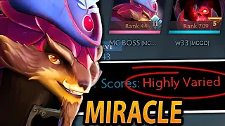 When MIRACLE and W33 join a TOXIC lobby? — Pangolier MID