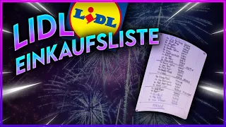 LIDL FEUERWERK EINKAUFSLISTE (40,80,130,200) -PyroSpix