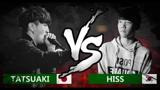 TATSUAKI 🇯🇵 VS HISS 🇰🇷 | World Beatbox Classic | 1/8 Final