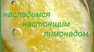 Газированный лимонад в домашних условиях за 2 минуты