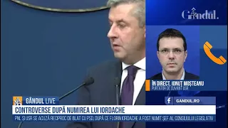 PNL și USR, LA CUȚITE Scandal monstru la Gândul Live / Moșteanu USR: Campania mizerabilă a PNL... /