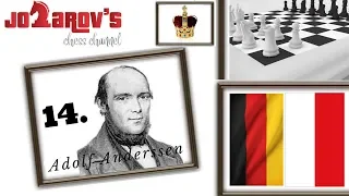 Best chess games of all time : Adolf Anderssen vs Jean Dufresne 1-0  "The Evergreen Partie"